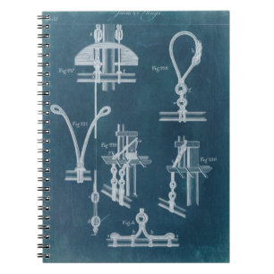 Caderno Espiral Esquema de Detalhes Náuticos IV