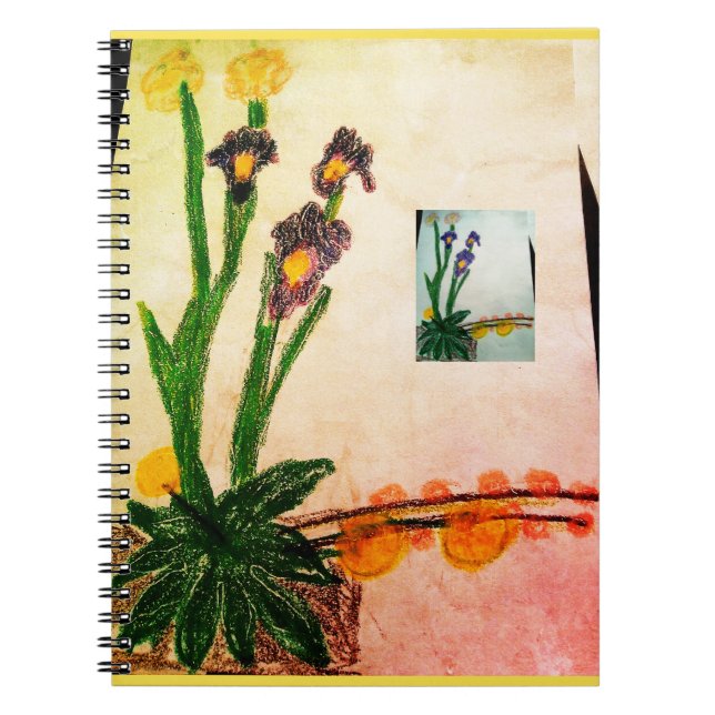 Caderno Espiral Esquema Linear do Formulário (Frente)