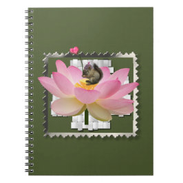 Caderno Espiral Esquilo de Bebê