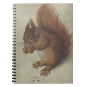 Caderno Espiral Esquilo Vermelho (por Hans Hoffmann)