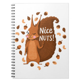 Caderno Espiral Esquilo Zotty Cheeky 41
