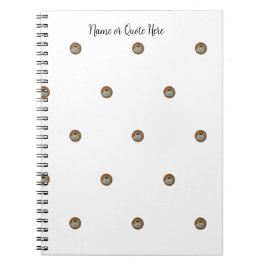 Caderno Espiral Esresso Coffee Spiral Photo Notebook