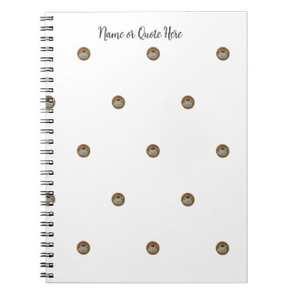 Caderno Espiral Esresso Coffee Spiral Photo Notebook