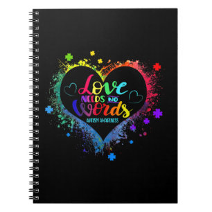 Caderno Espiral Essa Alguém com Autismo me ensinou as Necessidades