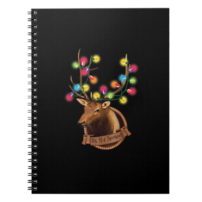 Caderno Espiral Esta É A Época Montada Em Reena De Natal (Frente)