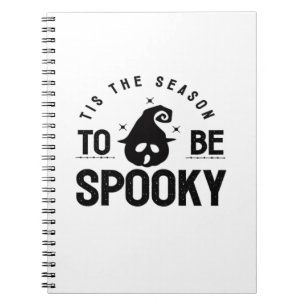 Caderno Espiral Esta É A Época Para Ser Um Dia De Halloween Louco