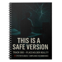 Caderno Espiral Esta é uma versão segura - Espaço reservado para o