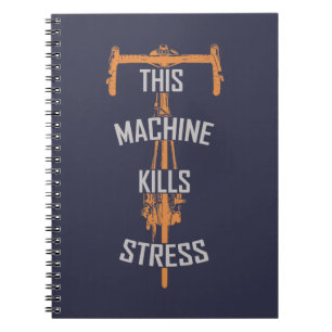 Caderno Espiral esta máquina matar stress