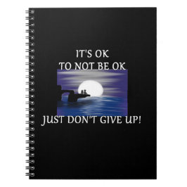 Caderno Espiral "Está tudo bem não estar bem"