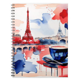 Caderno Espiral Estabilizador de Aquarela Parisiense