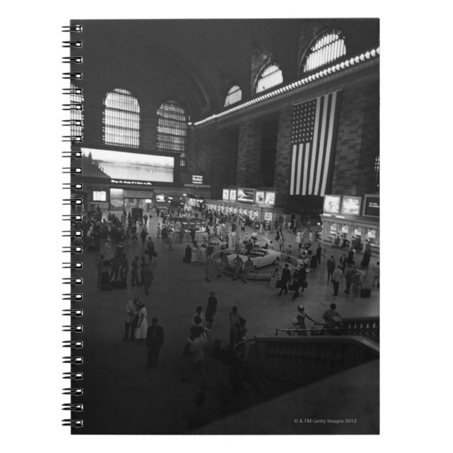 Caderno Espiral Estação central grande (Frente)