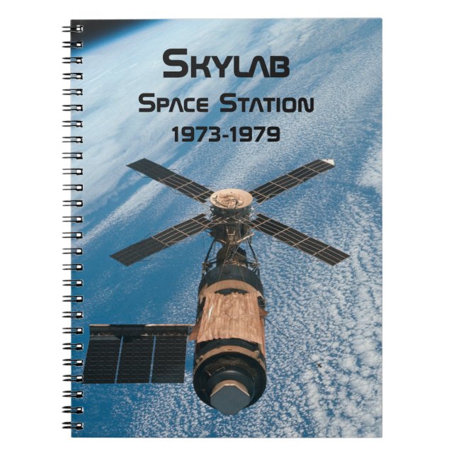 Caderno Espiral Estação Espacial Skylab (Frente)