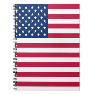 Caderno Espiral Estados Unidos da América Flag-26976