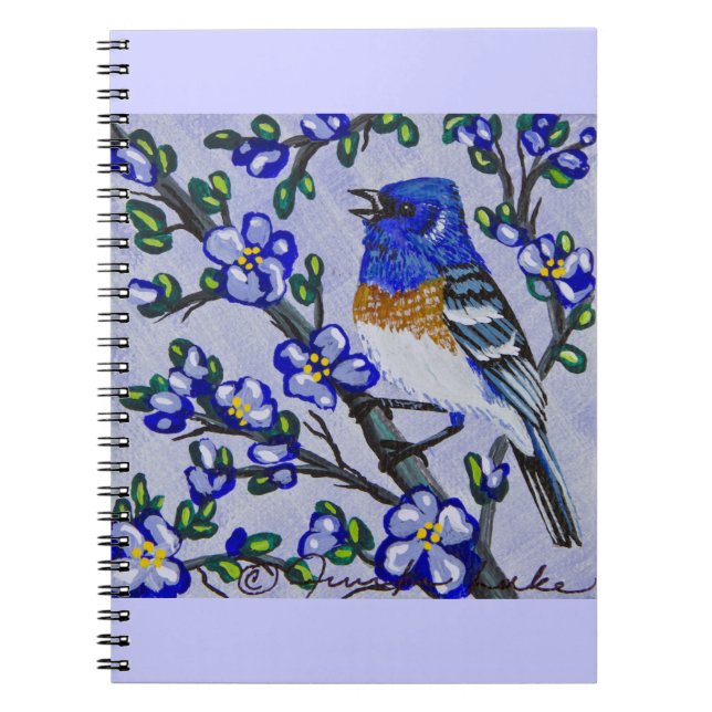Caderno Espiral Estamenha do Lazuli (Frente)