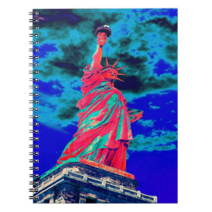Caderno Espiral Estátua da Liberdade