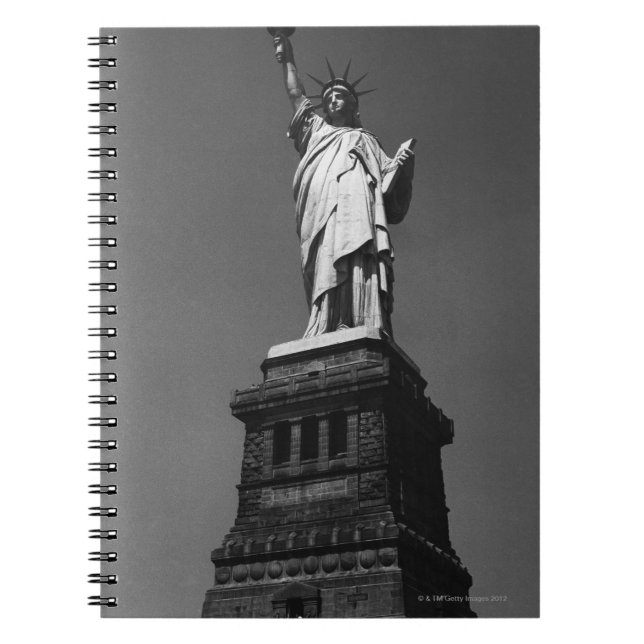 Caderno Espiral Estátua da liberdade (Frente)