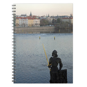 Caderno Espiral Estátua de Praga