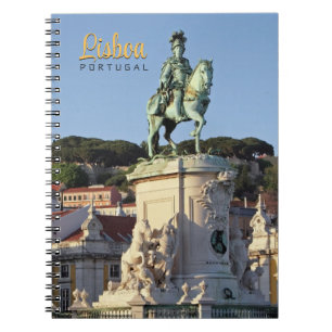 Caderno Espiral Estátua equestre do Rei José I, Lisboa