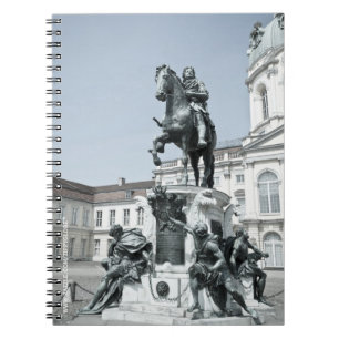 Caderno Espiral Estátua Friedrich Wilhelm I em Berlim