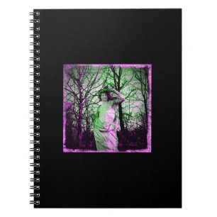 Caderno Espiral estátua Grunge Jardin des Tuileries