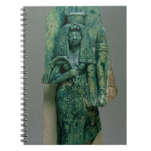 Caderno Espiral Estatueta da rainha Tiye, esposa de Amenophis III,