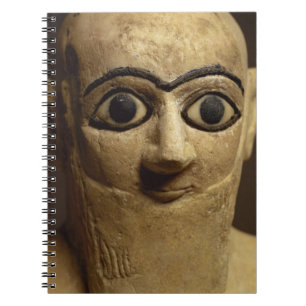 Caderno Espiral Estatueta do worsh de Ebih-IL do oficial ou do