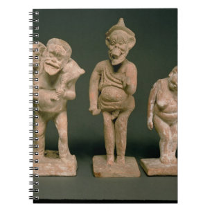 Caderno Espiral Estatuetas dos atores e das atrizes, Hellenistic,