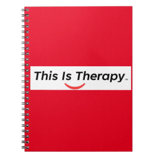 Caderno Espiral Este é o notebook THERAPY