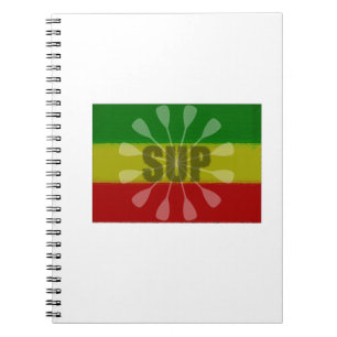Caderno Espiral Esteja acima de remo, Twirl da pá