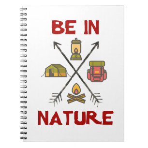 Caderno Espiral Esteja Na Natureza
