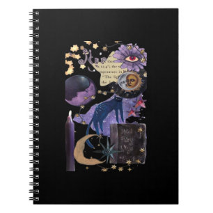 Caderno Espiral Estética Whimsigoth 90s