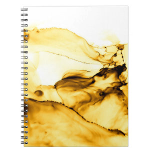 Caderno Espiral Estilo de Tinta Japonês com Álcool Brilhante. Be