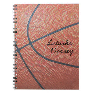 Caderno Espiral Estilo do texture_Autograph de Spirit_Basketball