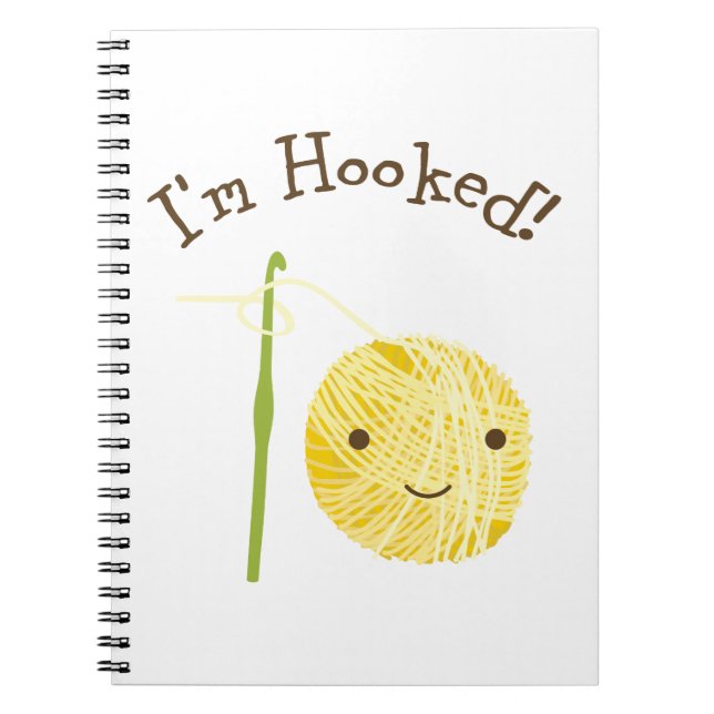 Caderno Espiral Estou viciado (Frente)