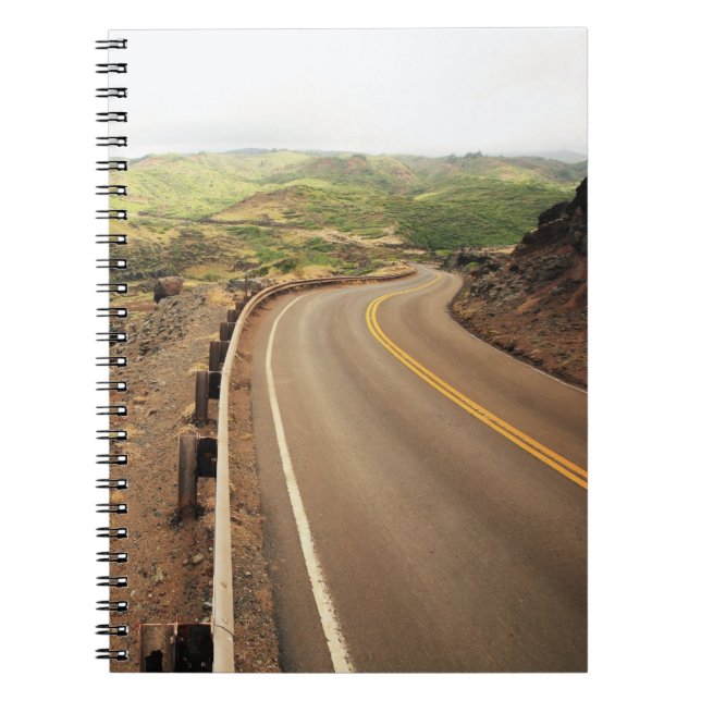 Caderno Espiral Estrada litoral (Frente)