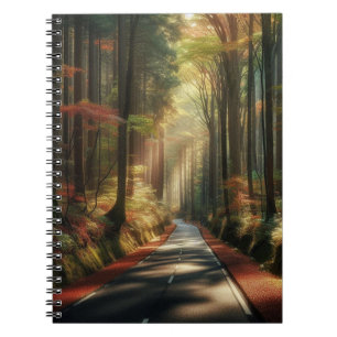 Caderno Espiral estrada solitário