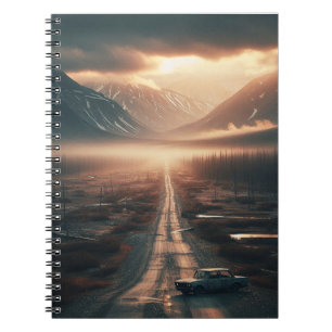Caderno Espiral estrada solitário
