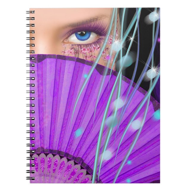 Caderno Espiral Estranho de notebook (Frente)