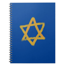Caderno Espiral Estrela Azul de David Notebook