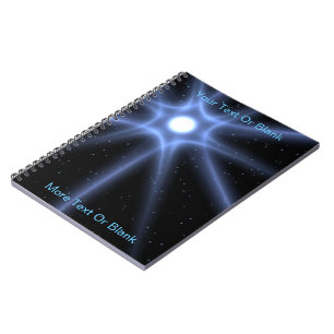 Caderno Espiral Estrela Brilhante