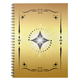 Caderno Espiral Estrela brilhante