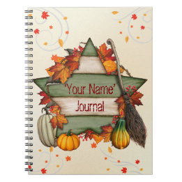 Caderno Espiral Estrela de Outono