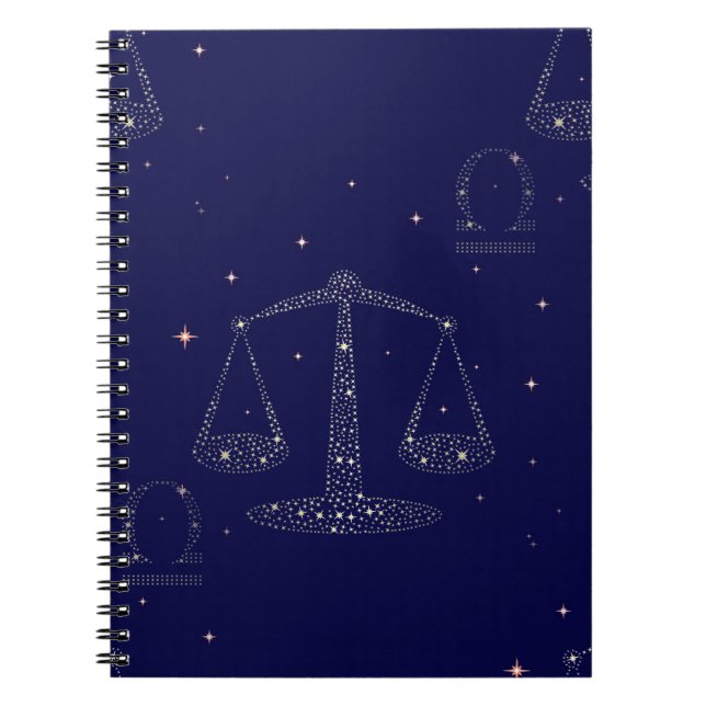 Caderno Espiral estrela libra (Frente)