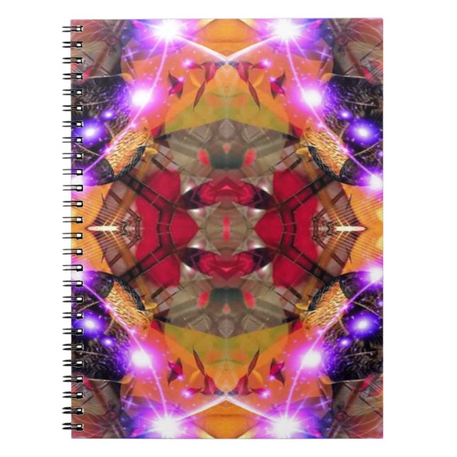 Caderno Espiral Estrela Orgânica (Frente)