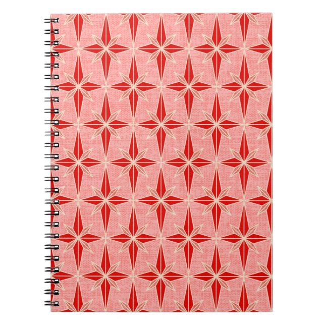 Caderno Espiral Estrelas de Natal (Frente)