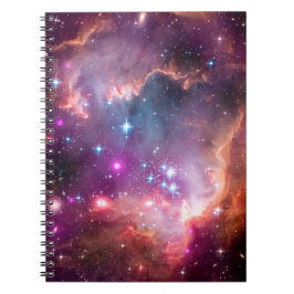 Caderno Espiral Estrelas de Via Látea do Espaço Exterior
