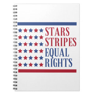 Caderno Espiral Estrelas e direitos iguais