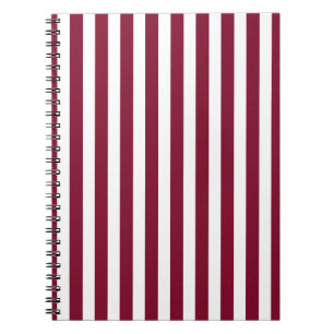 Caderno Espiral Estrias de chocolate branco