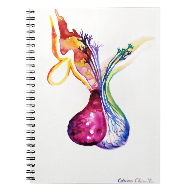 Caderno Espiral Estrutura hipofisária (Frente)