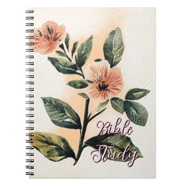 Caderno Espiral Estudo Bíblico (Frente)